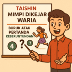 Visual edukatif tentang tafsir mimpi dikejar waria dalam konteks Togel Sydney