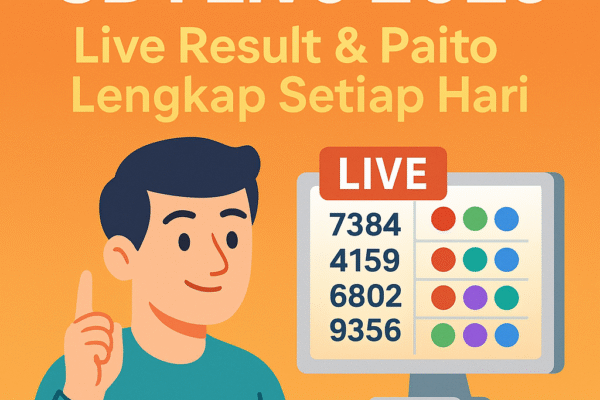 di padu warna orange background sdylive 2025 hasil sangat akurat
